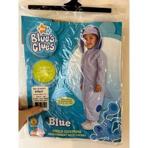 Nick Jr. Nickelodeon Rubies Blues Clue Halloween 6-12 costume pretend play new #